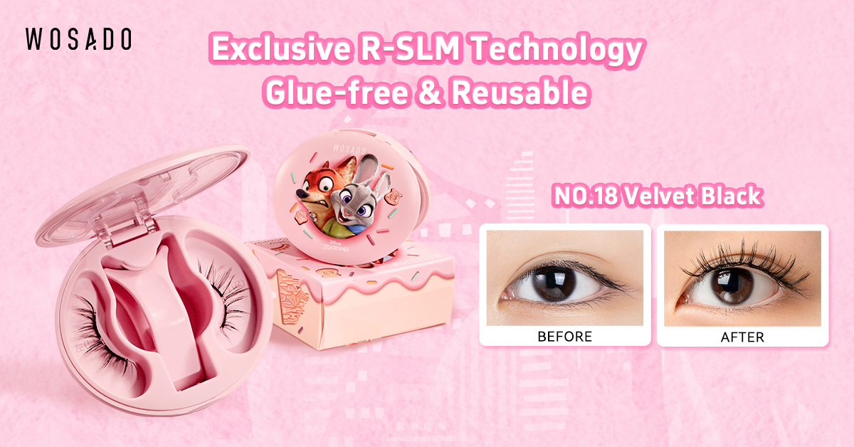 ＊メイクツール＊　we ✖️ Disney Amazon.com: WOSADO×Disney Soft Magnetic Eyelashes Kit with